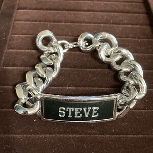 Speidel personalized bracelet Steve